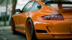 Orange cars spoiler Engines Rims