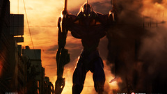 Orange destruction neon genesis