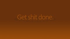Orange gradient clean minimalistic motivational