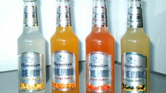 Orange Hawaii alcohol peaches vodka lemons bottles pineapples 