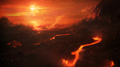 Orange lava Zerg starcraft