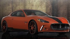 Orange Maserati mansory Gran Turismo muscle cars