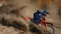 Orange motorbikes dirtbike Food