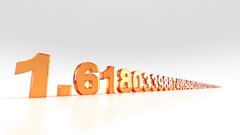 Orange numbers golden ratio