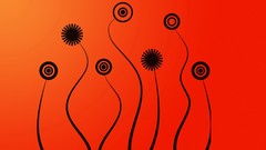 Orange Simple Background