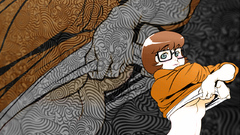 Orange Velma glasses no