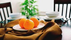 Oranges depth of field