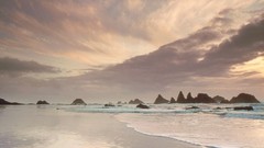 Oregon rocks splashes