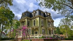 Oregon USA Victorian houses
