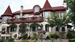 Oregon USA Victorian houses