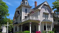 Oregon USA Victorian houses