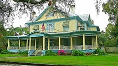 Oregon USA Victorian houses