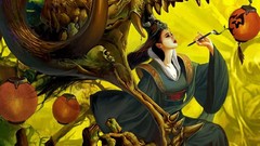 Oriental fantasy art