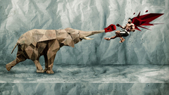 Origami fight fighters