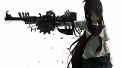 Original characters brunettes Guns