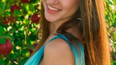 Outdoors brunettes models Shaina