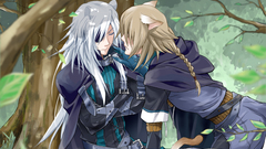 Outdoors eyepatch nekomimi yaoi