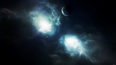 Outer space artistic Stars