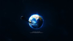 Outer space artwork 3d