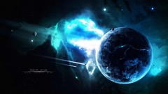 Outer space artwork 3d