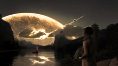 Outer space Asia science