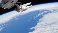 Outer Space astronauts suit