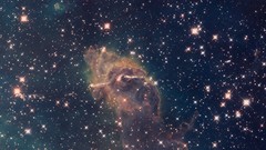 Outer space Carina Nebula
