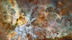 Outer space Carina Nebula