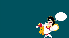 Outer space Chibi ghosts