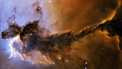 Outer space Eagle Nebula