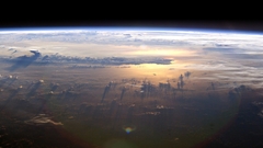 Outer space Earth atmosphere