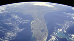 Outer space Earth Florida