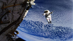 Outer space Earth space