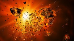 Outer space explosions