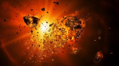 Outer space explosions