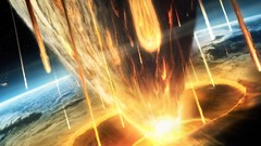 Outer space explosions digital