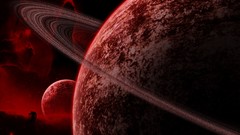 Outer space fantasy art