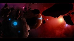 Outer space fantasy art