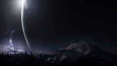 Outer space fantasy art