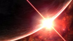 Outer space fantasy art