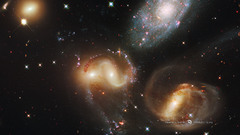 Outer space galaxies