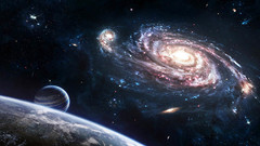 Outer space galaxies
