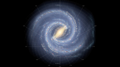 Outer space galaxies Milky