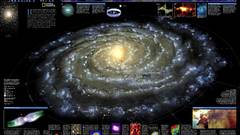 Outer space galaxies Milky