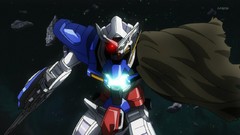Outer space gundam mecha