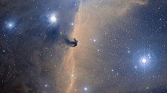 Outer space Horsehead Nebula