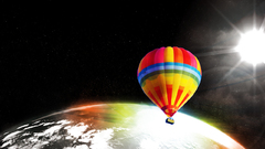 Outer space hot air