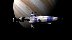 Outer space Hyperion spaceships