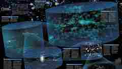 Outer space infographics