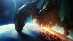 Outer space invasion planets